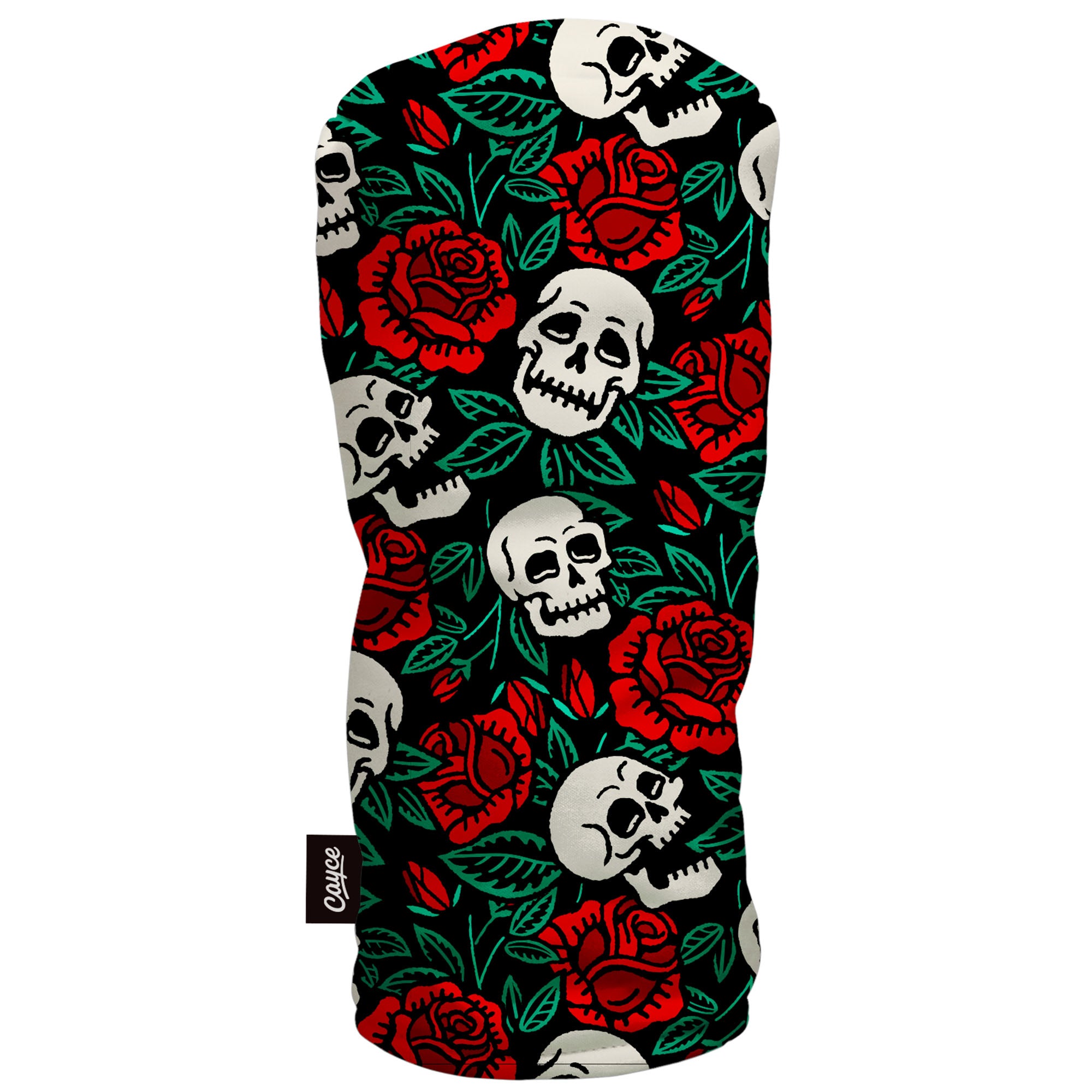 Rose & Skull Golf Head Cover